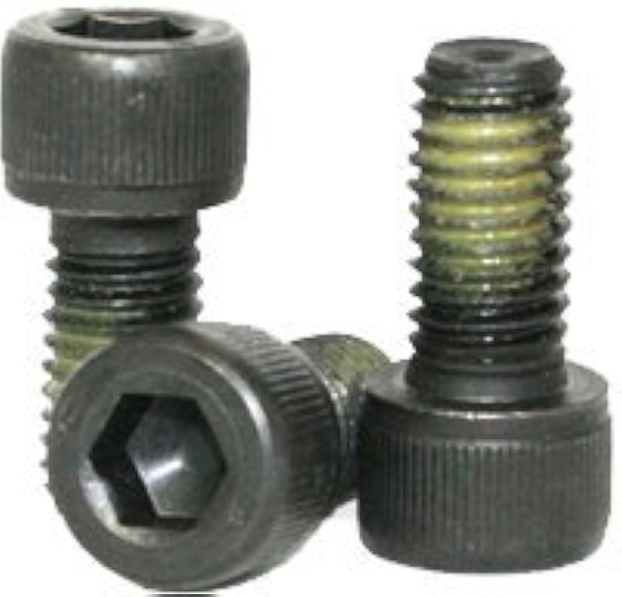 Picture of Brighton Best BR215243 3/8"-16X2 1/4",(Pt) Flat Socket Caps Coarse Alloy Nylon-Patch Thermal Black Oxide